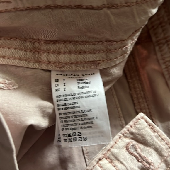 AE dusty pink cargo pants - Picture 4 of 6